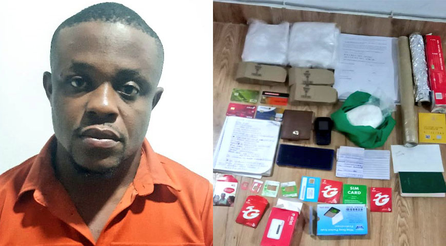 Nigerian Man Arrested With Cocaine Worth Ksh.600K