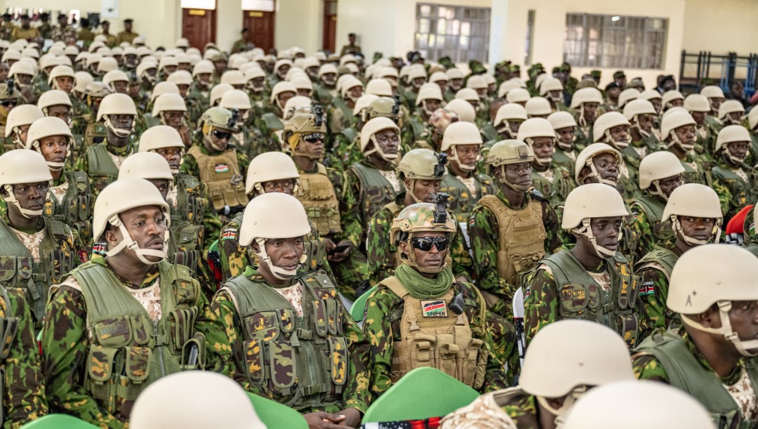 The First 400 Kenyan Police Officers Leave For Haiti