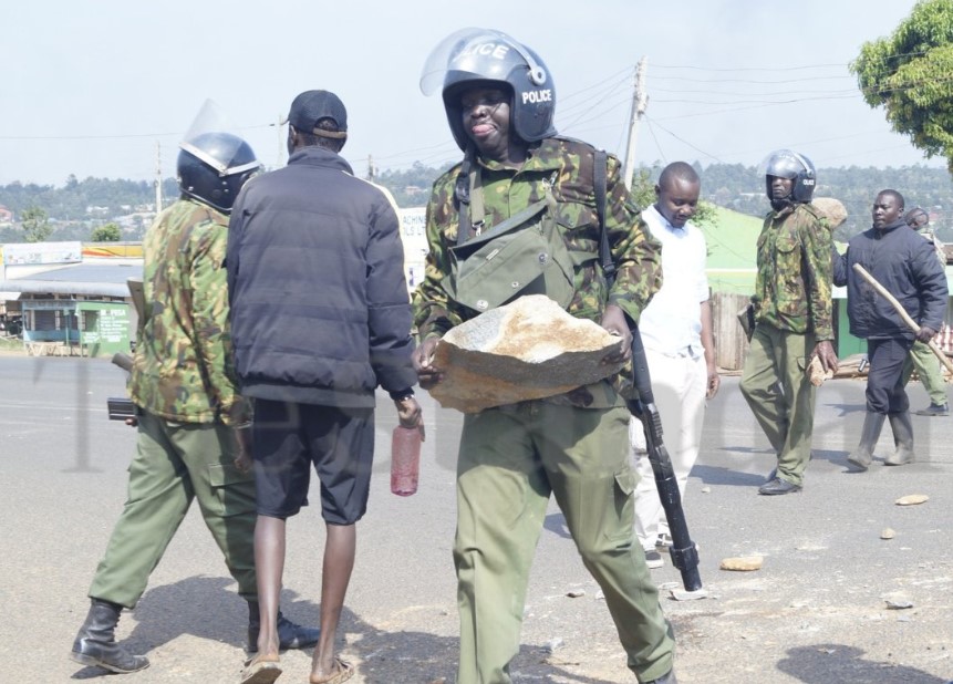Two Police Officers Among  Six  Injured In Migori Protests