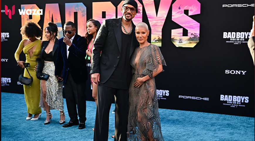 Will Smith And Jada Pinkett Smith Attend ‘Bad Boys: Ride Or Die’ Red ...