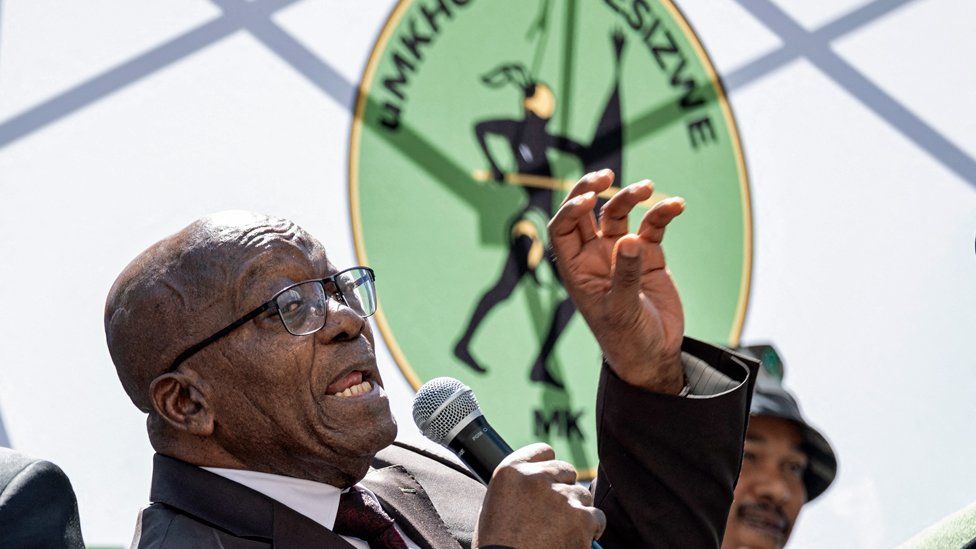 South Africa's former President Jacob Zuma