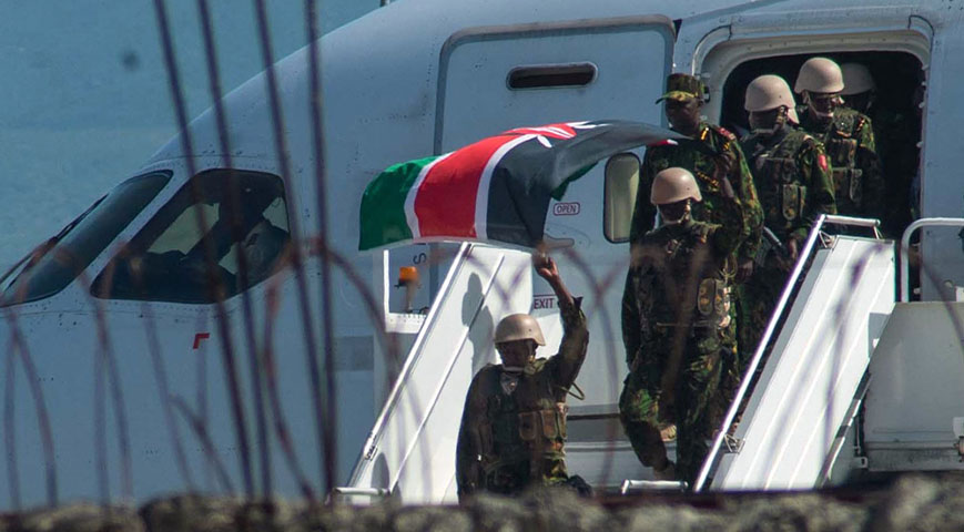 Kenyan Security Force Arrives In Haiti