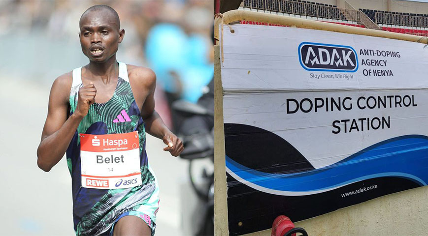 Belet among 33 sportsmen and women suspended for doping