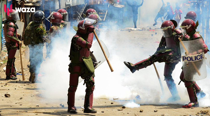 Family Storms Police Station After Kin Arrested Over Anti-Gov’t Demos Not Produced In Court