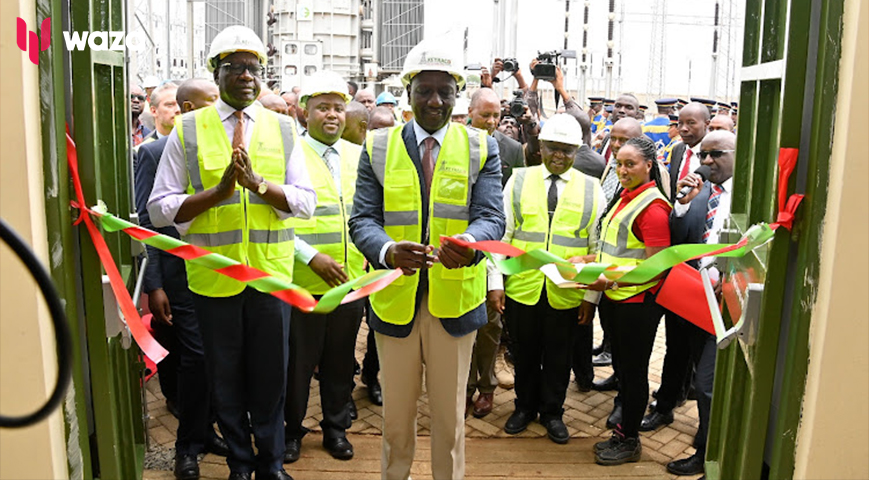 Ruto launches Kimuka power Substation in Kajiado