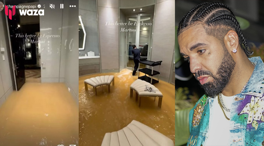 Drake's Toronto Mansion Floods; Video Shows Damage