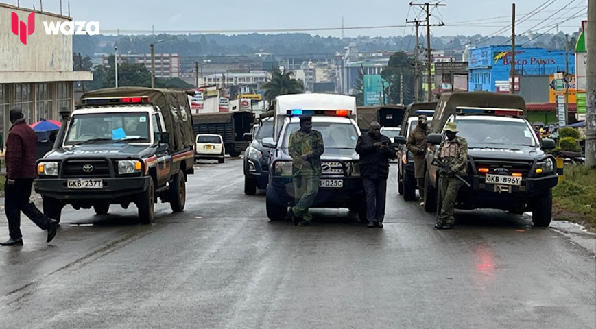 Police block pro-Murkomen protests in Eldoret