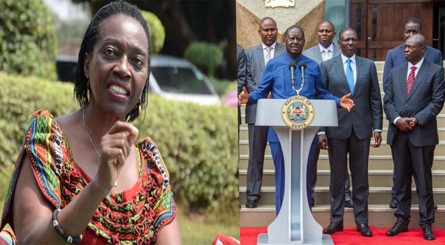 Narc party leader Martha Karua