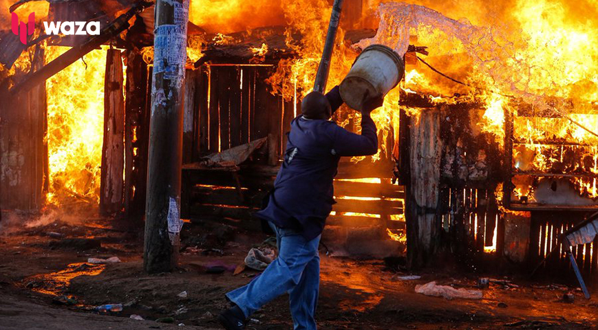 House torched amid family land dispute in Siaya