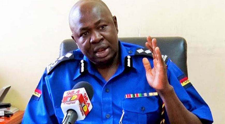 former police spokesperson Charles Owino
