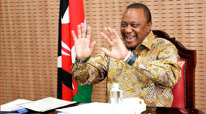 Former President Uhuru Kenyatta