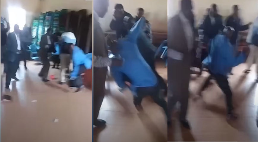 Church members fight in Kisii