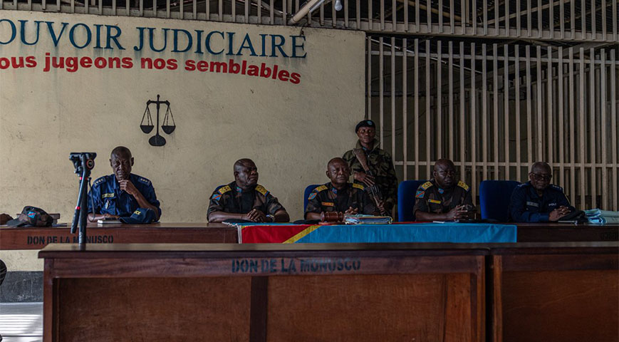 DR Congo Military Court Sentences 22 Soldiers To Death