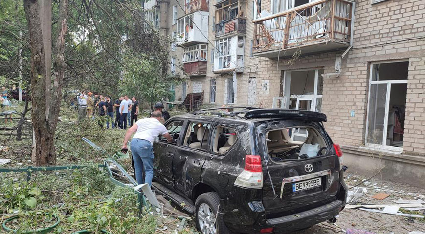 Russian Missile Hits Playground, Kills Three In Ukraine's Mykolaiv