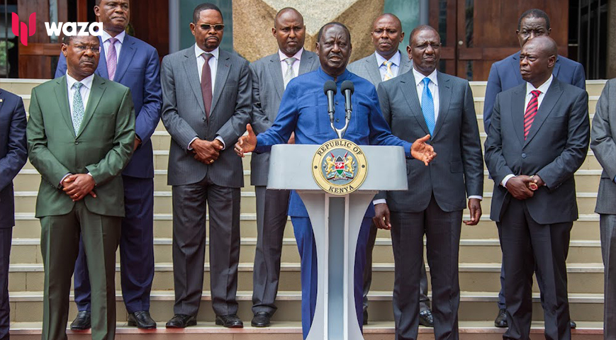 How Raila balanced his Cabinet slots to appease bases