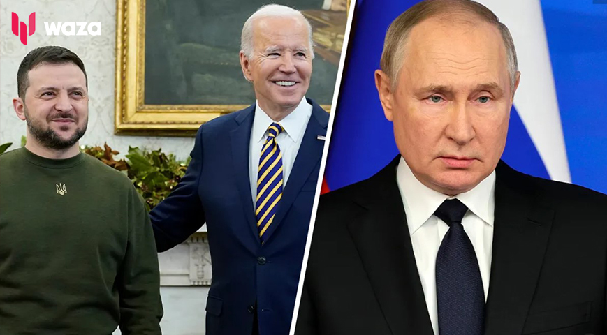 President Biden Mistakenly Calls Zelensky President Putin at NATO Event