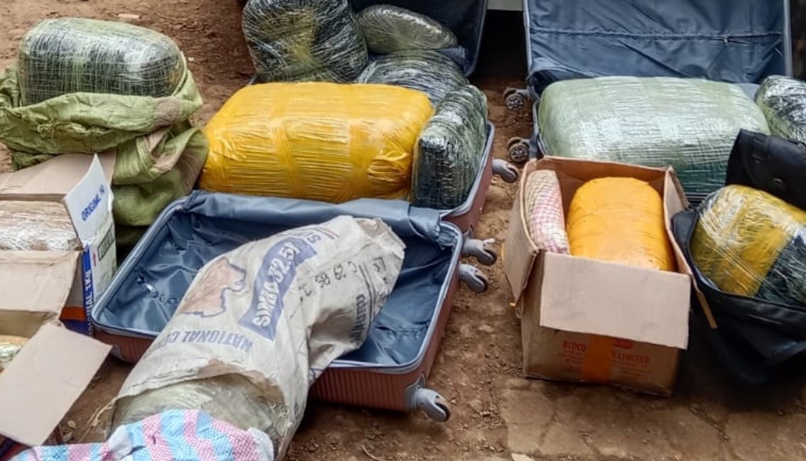 DCI Seizes 73.6kg Of Bhang Along Migori-Sirare Highway