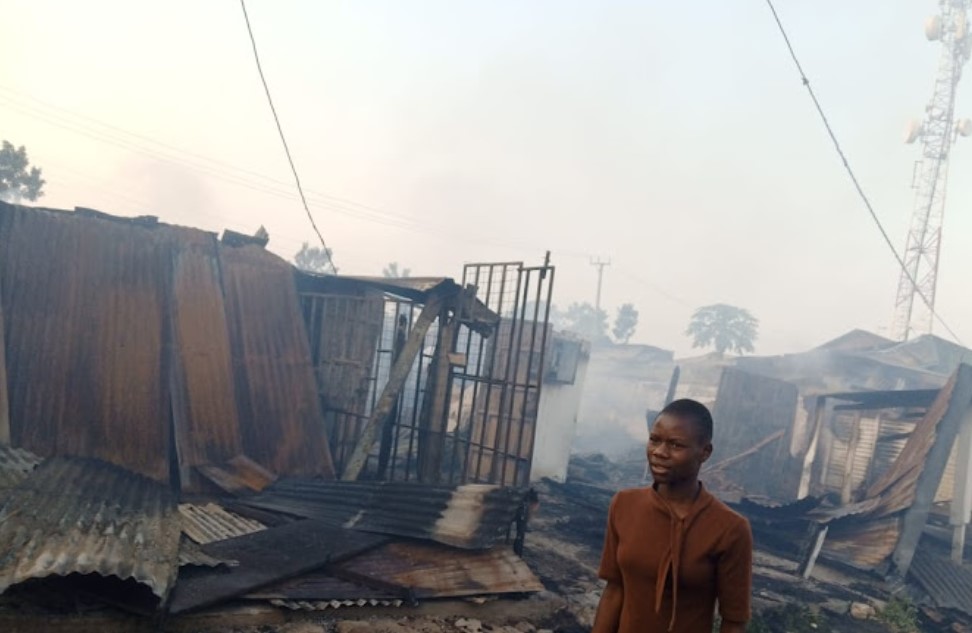 Fire Destroys Property Of Unknown Vakue In Homa Bay Town