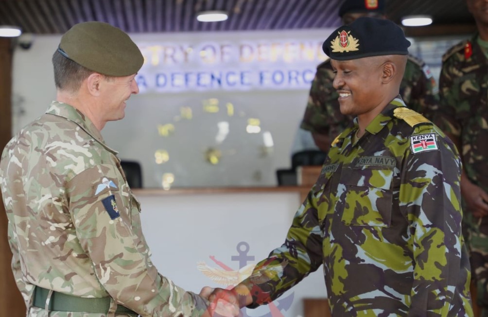 CDF Kahariri Hosts UK Army Commander Gen Walker In Nairobi