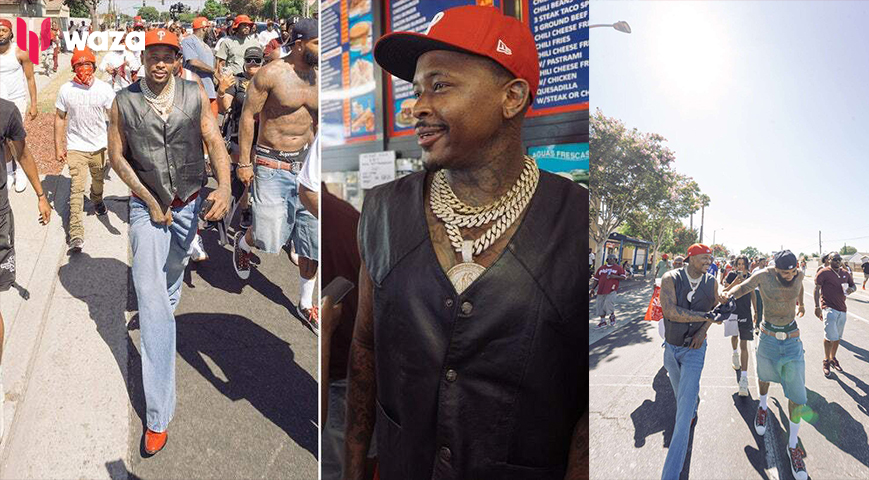 YG Organizes Peace Walk Between Rival Gangs