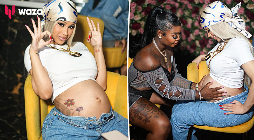 Pregnant Cardi B Fires Back Over Skin-Bleaching Accusation, 'Y'all Dumb'