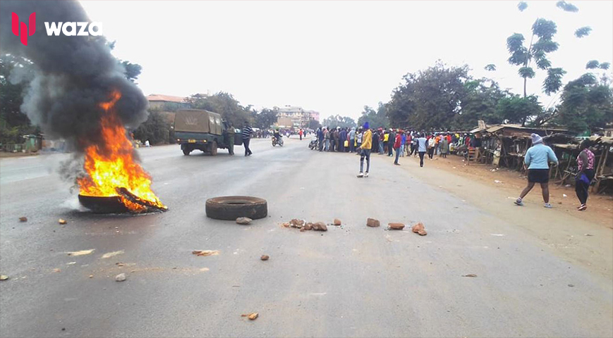 Shattered by a bullet, protest survivor endures months of pain with no Ksh.50k for surgery