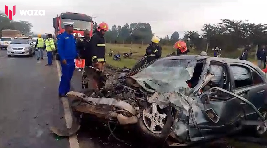 Woman, her four sons among 5 killed in Nakuru road accident