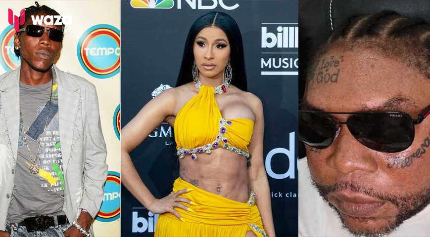 Cardi B Blasts People Making Fun Of Vybz Kartel's Appearance