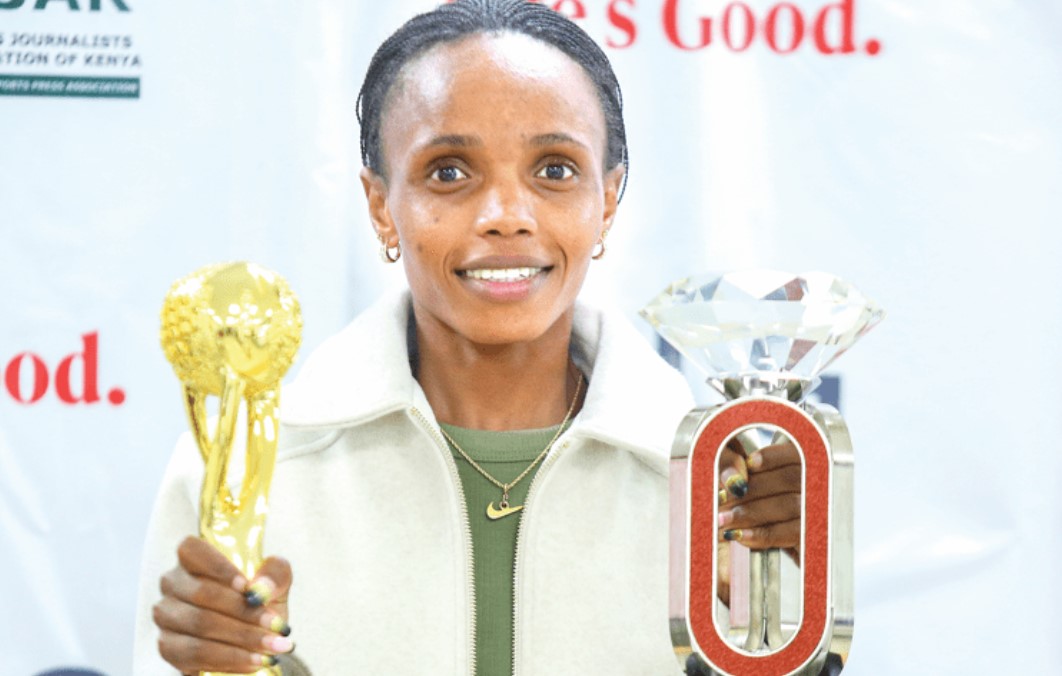 Beatrice Chebet Wins LG/SJAK Sports Personality Award