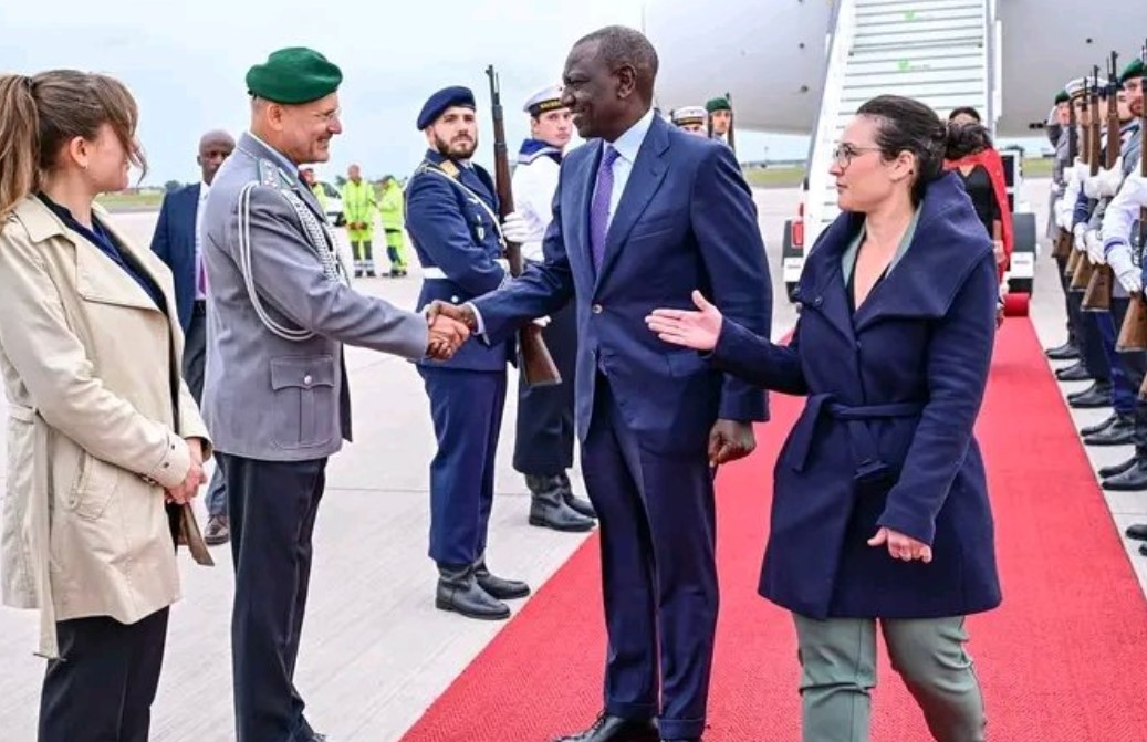 Ruto Arrives In Germany Ahead Of Annual Citizens Festival