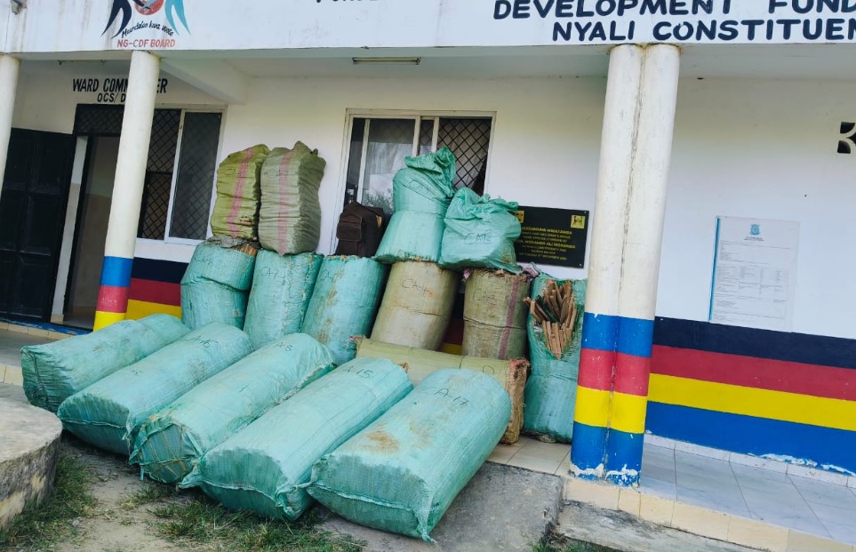 Police Recover 865kg Bhang Consignment In Mombasa