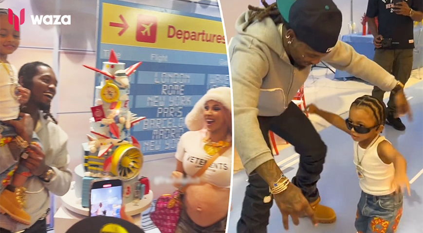 Cardi B and Offset Reunite for Wave's Birthday Party Amid Divorce