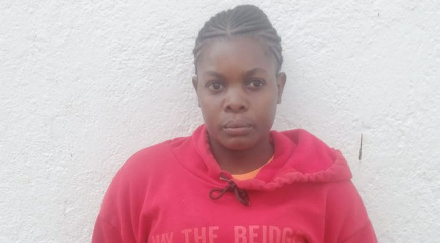 The suspect Mary Akinyi Mulamula