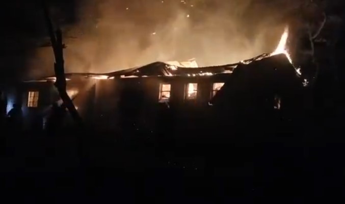 Fire Razes Down A Dormitory At Isiolo Boys High School