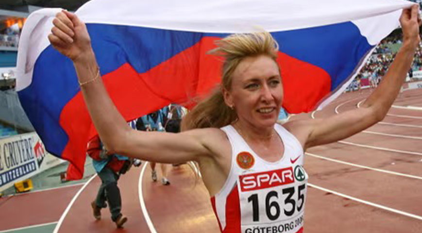 Former Russian athlete Tatyana Tomashova