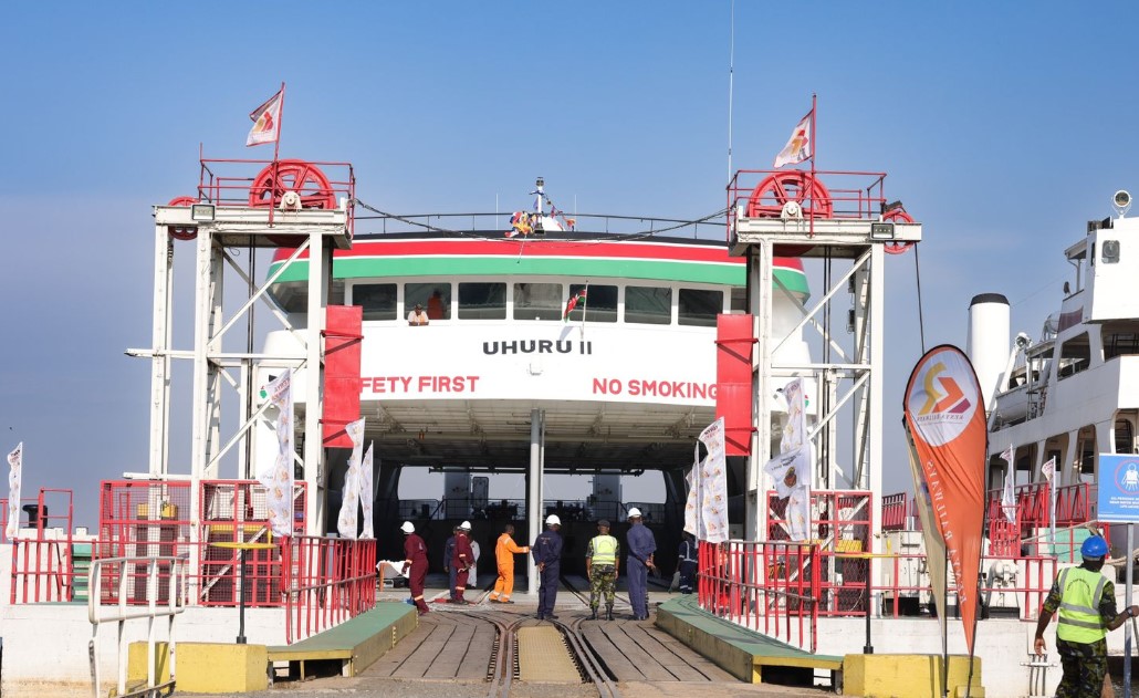 KDF Hands Over MV Uhuru II To Kenya Railways In Kisumu