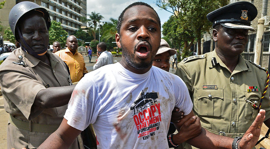 Activist Boniface Mwangi