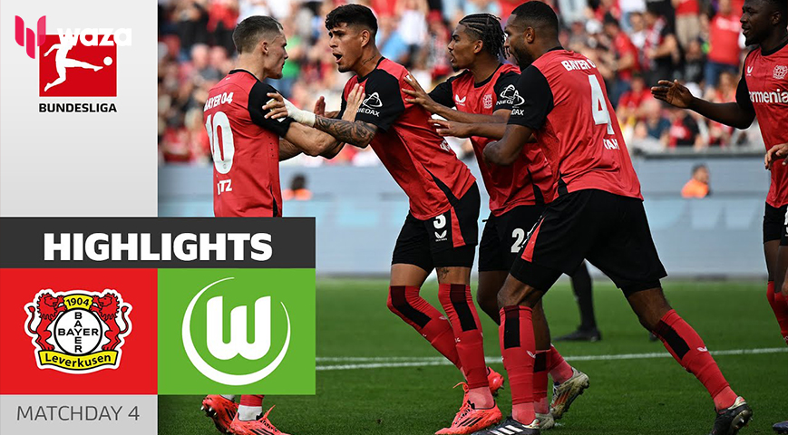 Last-gasp Boniface gives Leverkusen victory over Wolfsburg