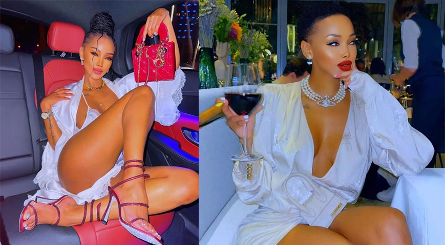 Huddah Monroe Hits Back At Mp Peter Salasya, refunds kSh 10,000 he had sent her.