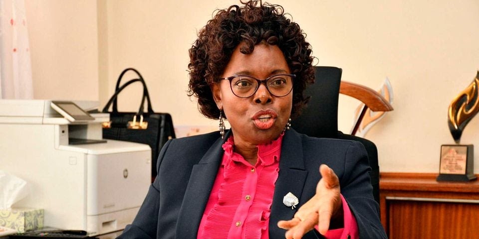 The Controller of Budget, Margaret Nyakang'o,