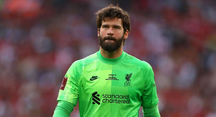 Liverpool goalkeeper Alisson