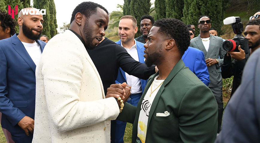 Kevin Hart Shuts Down Reporter Who Asks Him About Diddy Connection