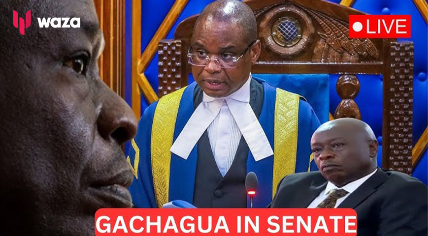 Senate Bans Media Media From Broadcasting Gachagua’s Impeachment