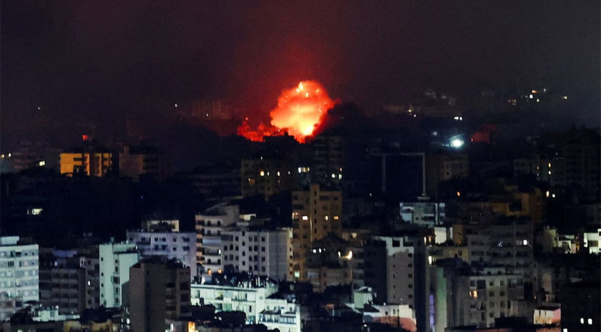 Israel Intensifies Its Assault On Beirut, Leaves Six  Dead