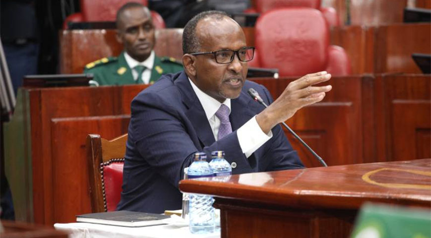 Environment Cabinet Secretary Aden Duale