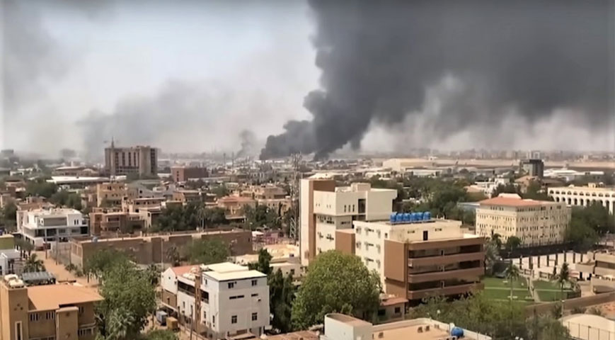 20 People Killed In An Air Strike In Sudan's Capital Khartoum