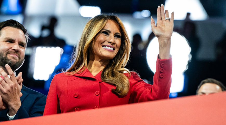 Melania Trump Backs Abortion Rights, Clashing With Trump’s Views