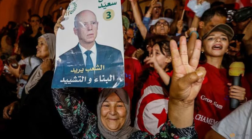 President Kais Saied Set To Win Tunisia's Election By A Landslide