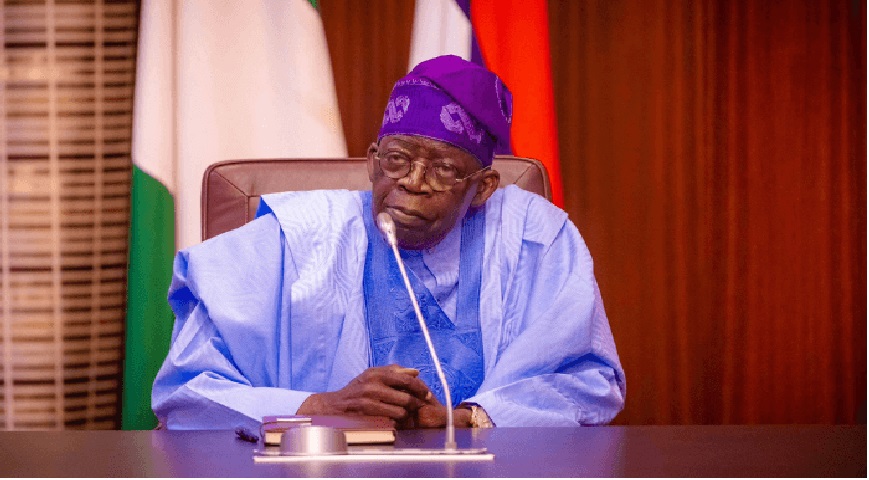 Nigerian president  Bola Tinubu