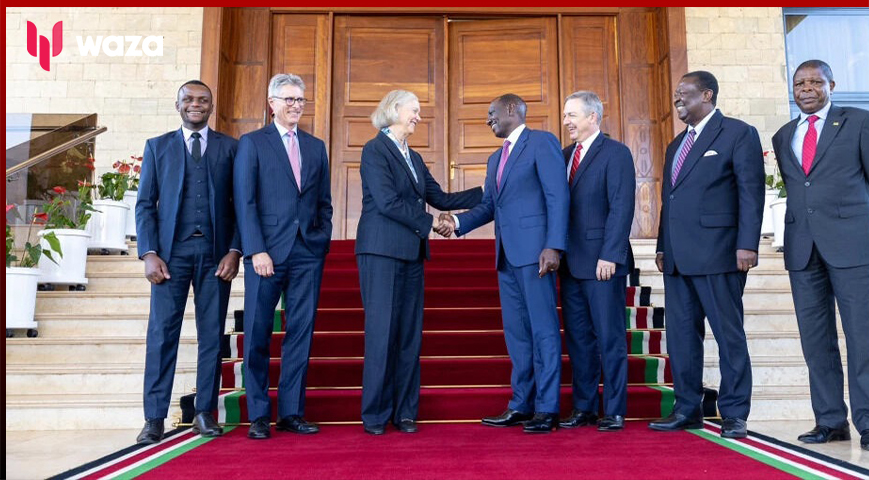 Ruto bids farewell to U.S. Ambassador Meg Whitman